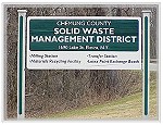 Solid Waste Sign